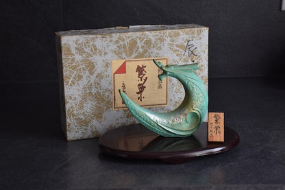 Saegusa Sōtarō Dragon Sculpture 'Prosperity'