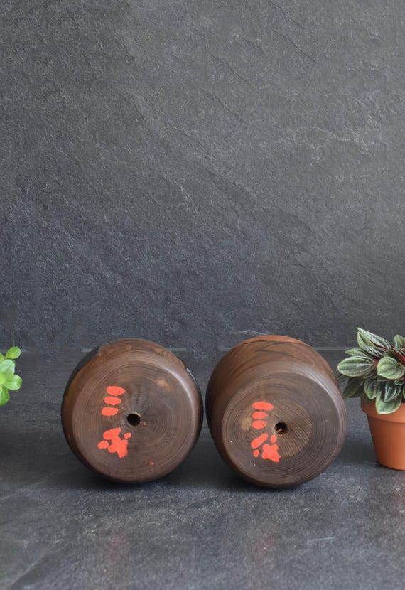 Sanpei Yamanaka Sosaku Kokeshi Pair