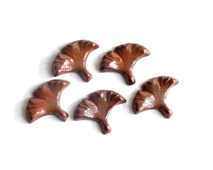 Tamba-Tachikui Ginko Leaf Hashioki Set