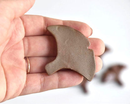 Tamba-Tachikui Ginko Leaf Hashioki Set