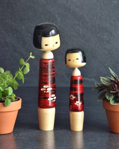 Aida Seihou Shimai Sisters Kokeshi