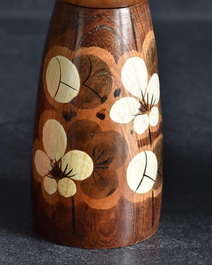 Masami Kato Plum Blossom Kokeshi