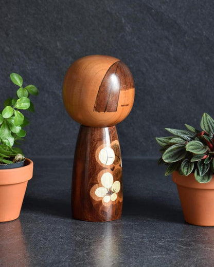 Masami Kato Plum Blossom Kokeshi