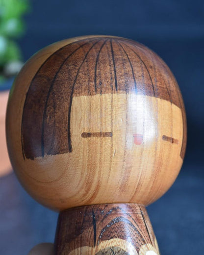 Masami Kato Plum Blossom Kokeshi