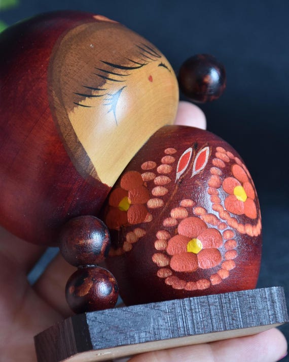 Chie Tamura Pigtail Kokeshi