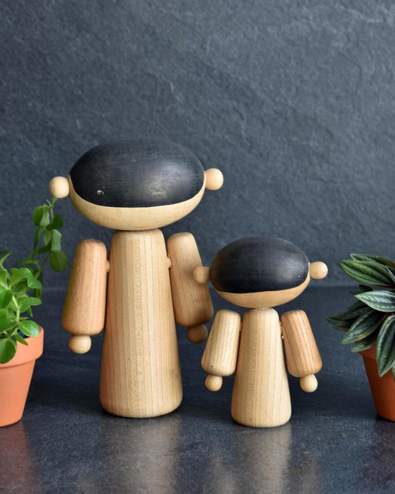 Kiku Warabe Creative Kokeshi By Hideo Ishihara