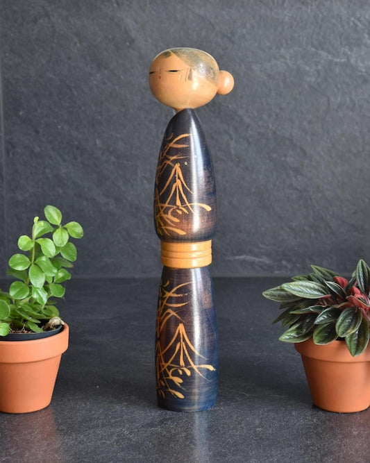 Sato Suigai Semishigure Kokeshi Doll