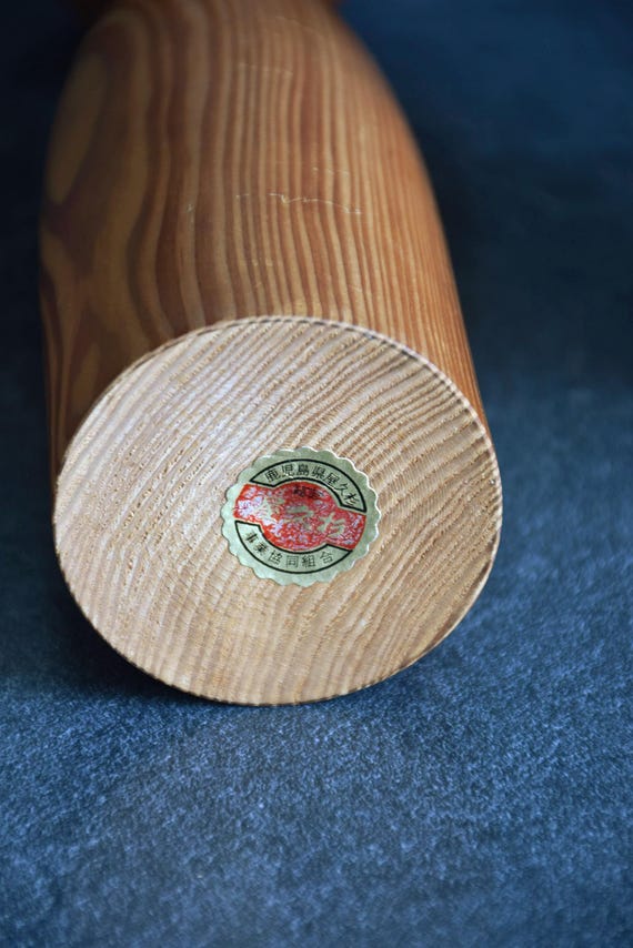 Yakusugi Cedar Kokeshi Doll With Hat