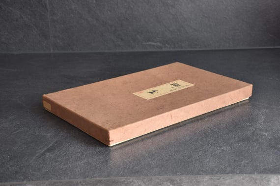 Japanese Black Lacquer Tray With Silver Orchid Inlay