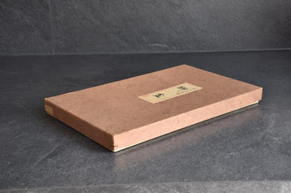 Japanese Black Lacquer Tray With Silver Orchid Inlay