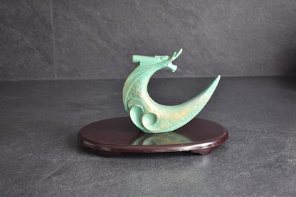 Saegusa Sōtarō Dragon Sculpture 'Prosperity'