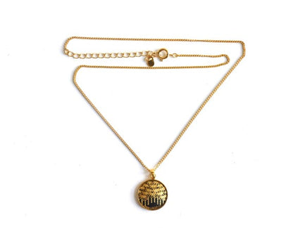 Amita Zogan Bamboo Pendant Necklace