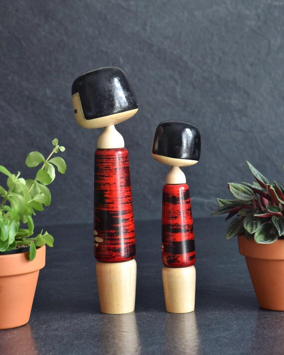Aida Seihou Shimai Sisters Kokeshi