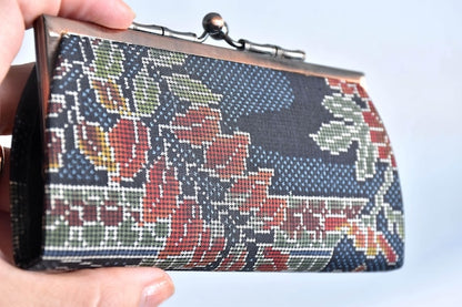 Oshima Tsumugi Silk Coin Purse