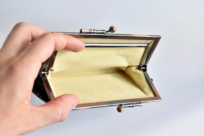 Oshima Tsumugi Silk Coin Purse