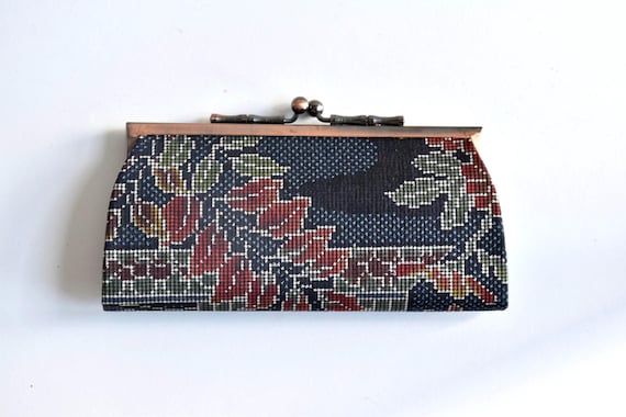 Oshima Tsumugi Silk Coin Purse