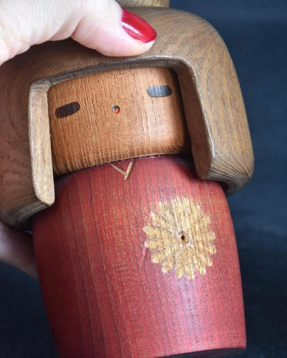 Sanpei Yamanaka Hanakotoba Kokeshi Doll