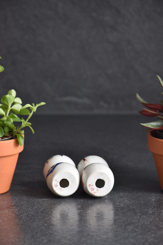 Kutani Porcelain Kokeshi Hina Dolls