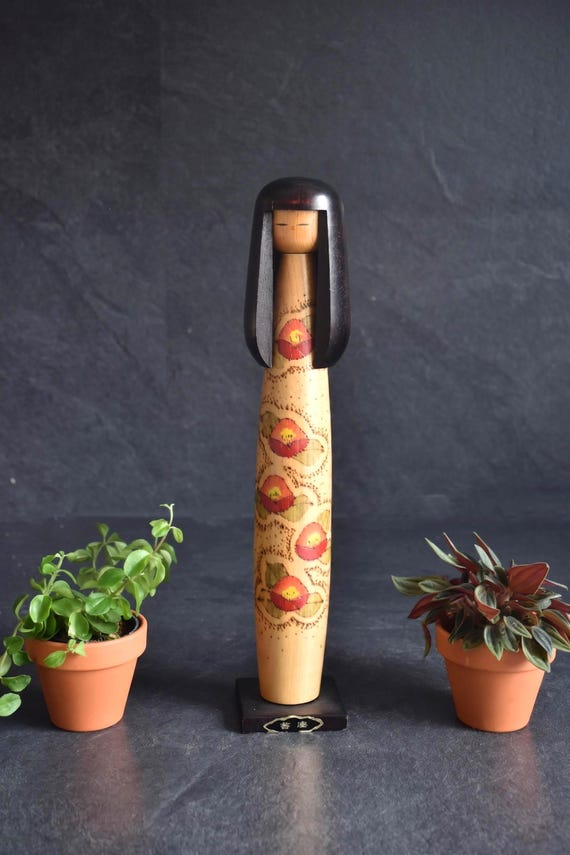 Kazuo Takamizawa Kokeshi Doll Camellia