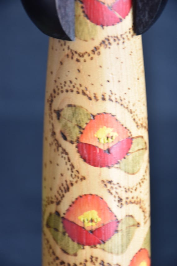 Kazuo Takamizawa Kokeshi Doll Camellia