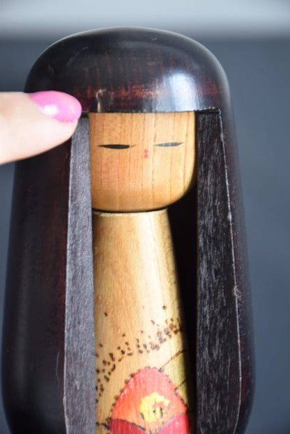 Kazuo Takamizawa Kokeshi Doll Camellia