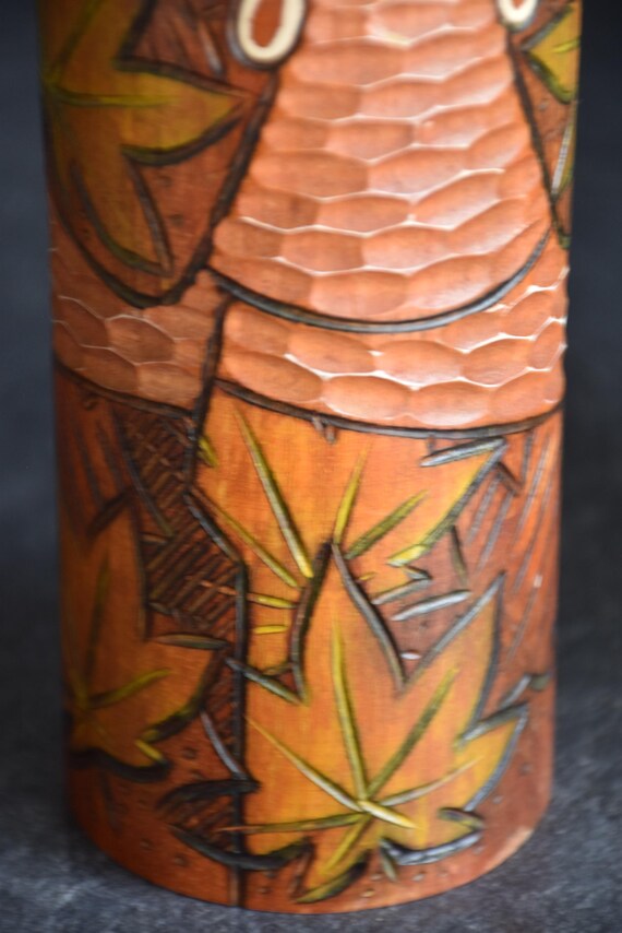 Kisaku Ki Aki Autumn Trees Kokeshi