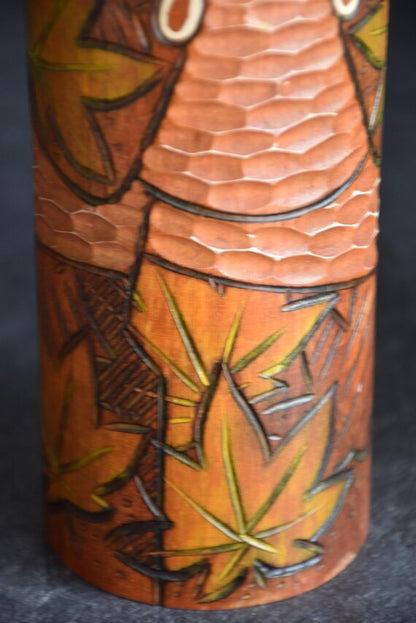 Kisaku Ki Aki Autumn Trees Kokeshi