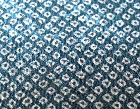 Shibori Indigo Blue Kimono Bag