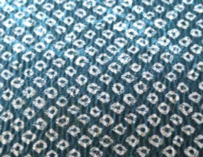 Shibori Indigo Blue Kimono Bag
