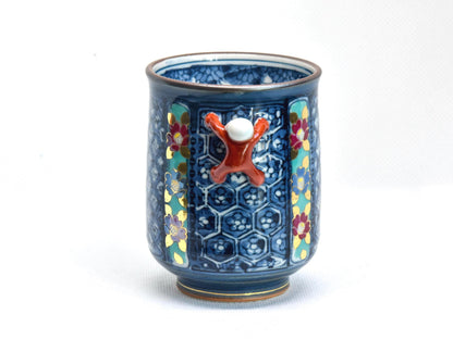 Kiyomizu-yaki Yunomi Porcelain Cup