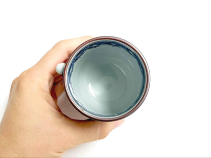 Kiyomizu-yaki Yunomi Porcelain Cup