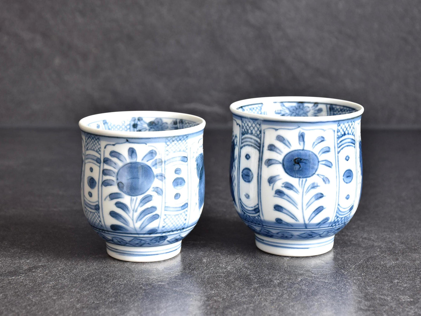 Arita Ware Yunomi Blue and White Porcelain