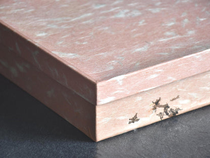 Rantai Shikki Woven Bamboo Lacquer Tray And Chataku Set original presentation box with age-related wear