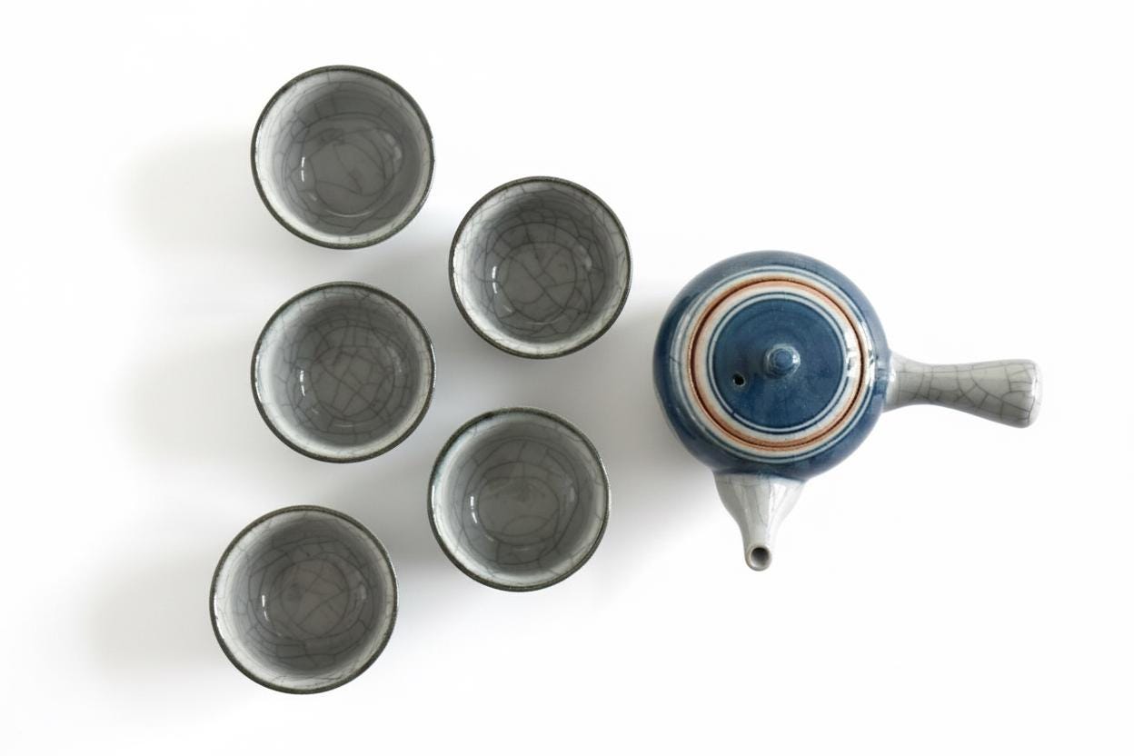 Imari Ceramic Sencha Set