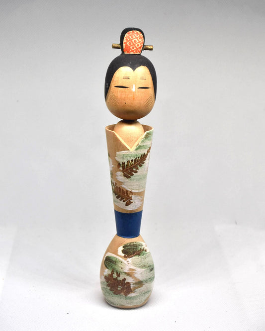 Wooden Kokeshi Doll