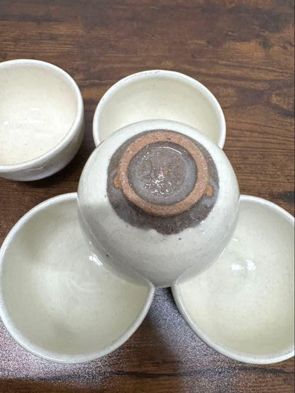 Karatsu-yaki Tea Cups Set of Five