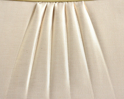 Japanese Brocade Clutch Bag texture close up showing the woven fabric construction and pleated top