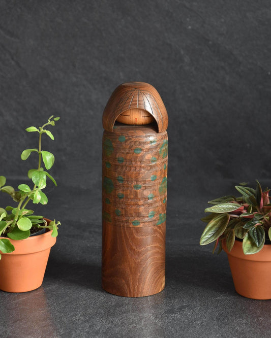 Miyajima Muhitsu Sosaku Kokeshi Doll wooden modern creative craft