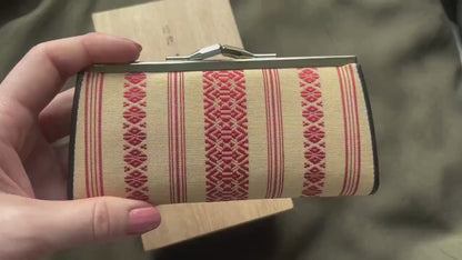 Hakata-Ori Silk Wallet